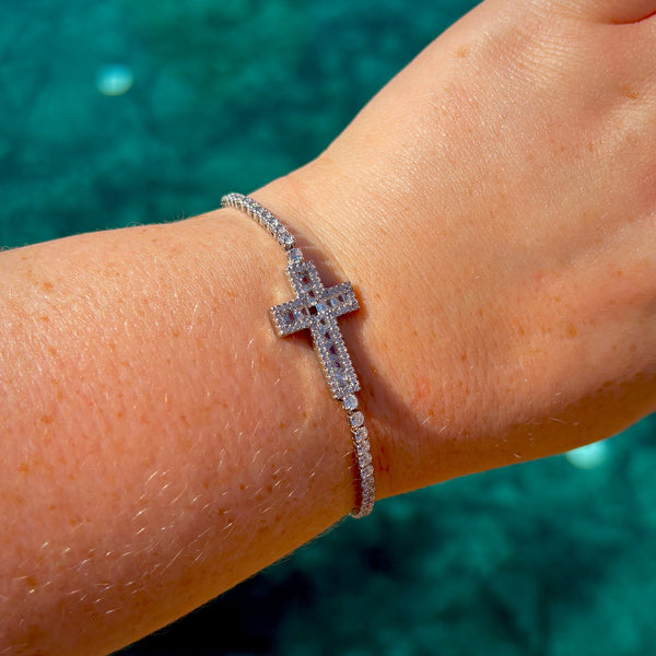Seraphina Cross Bracelet