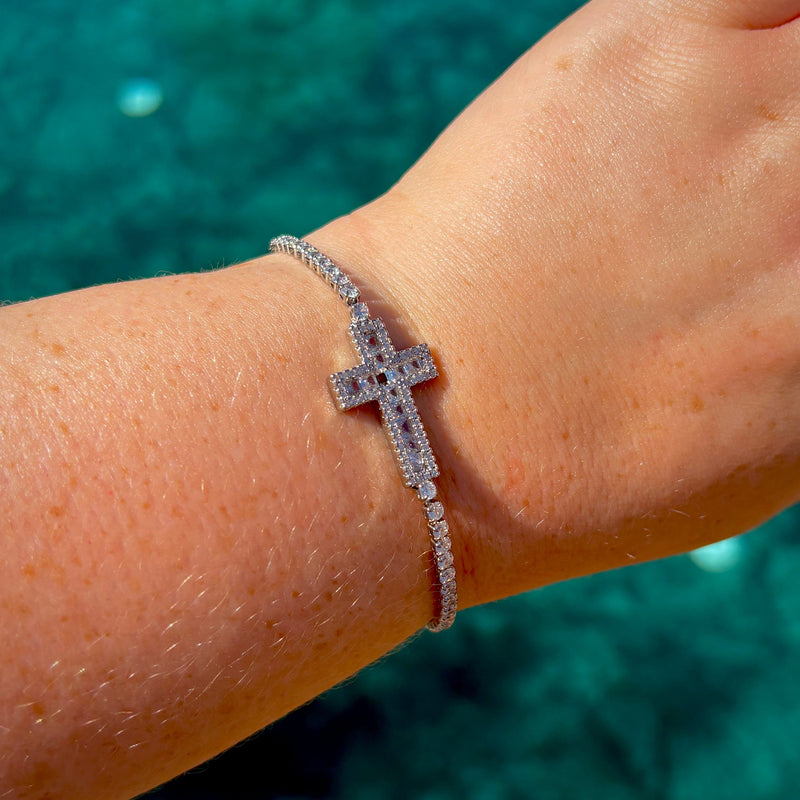 Seraphina Cross Bracelet