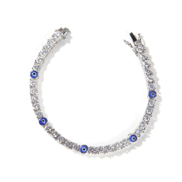 Nazar Tennis Bracelet - 7 Inch