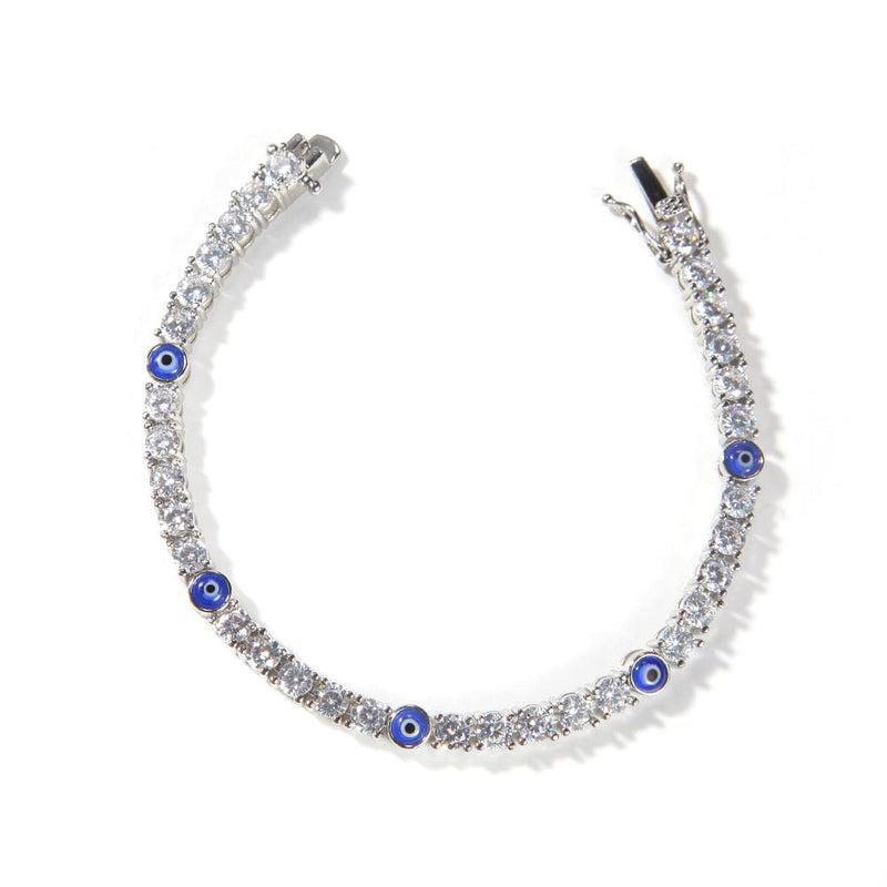 Nazar Tennis Bracelet 8 Inch