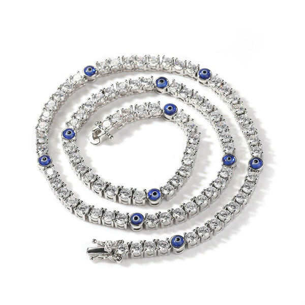 Nazar Tennis Necklace