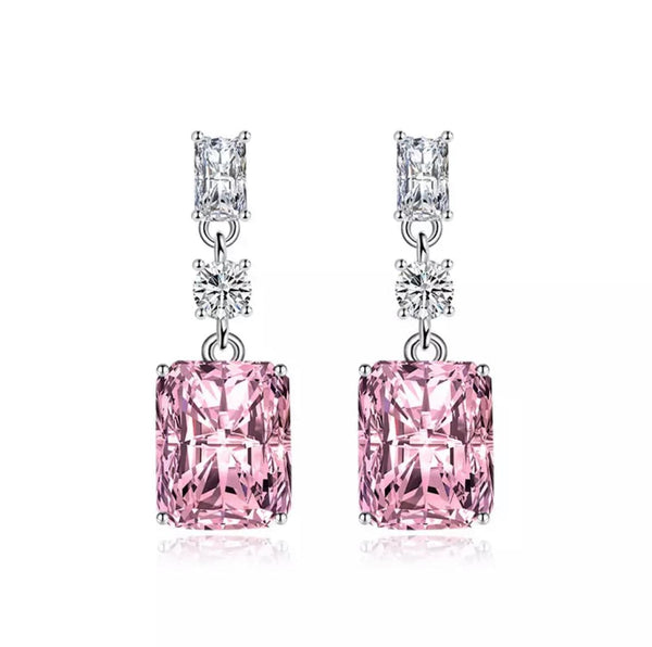 Frankie Earrings - Pink