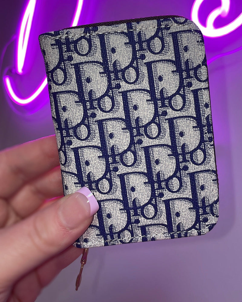Drew Card Holder Navy