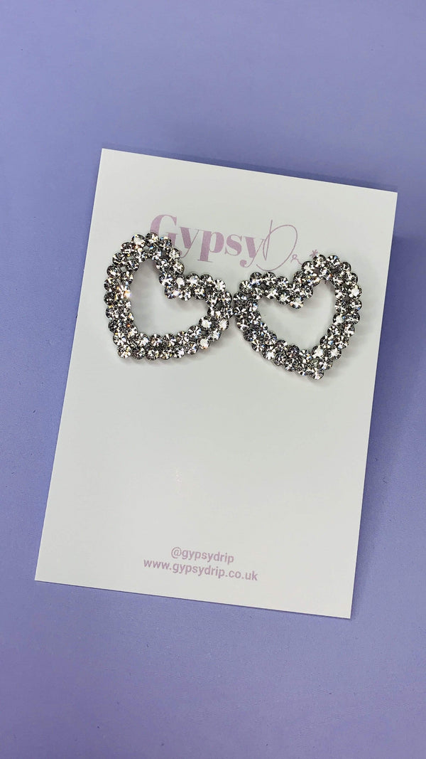 Minnie Heart Studs