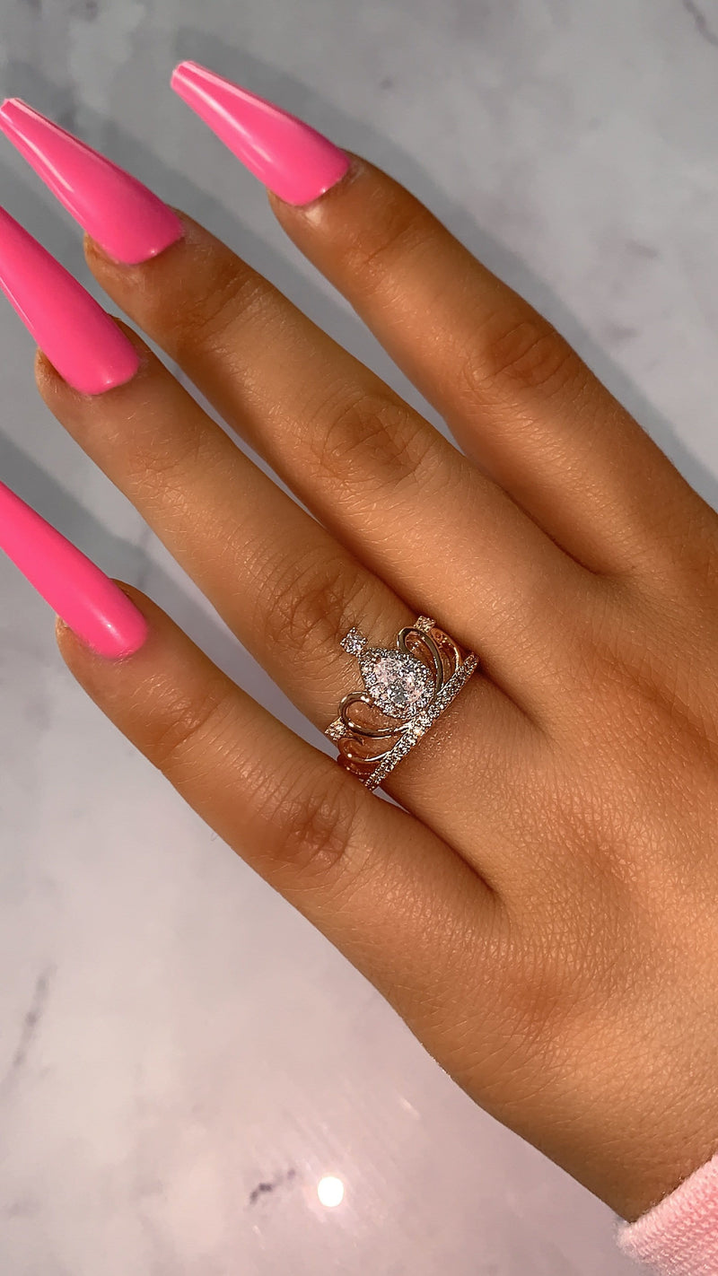 Queenie Ring - Rose Gold