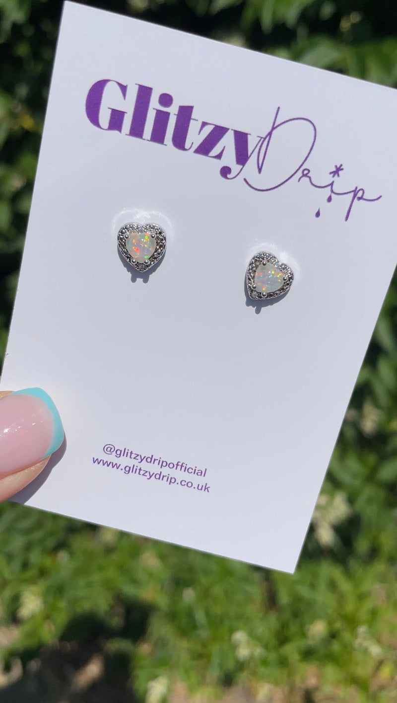 Valencia Opal Studs